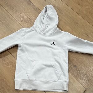 Jordan Kids White Hoodie